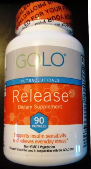 GOLO Release Dietary Supplement 90 Capsules New Sealed Exp. 11/2025