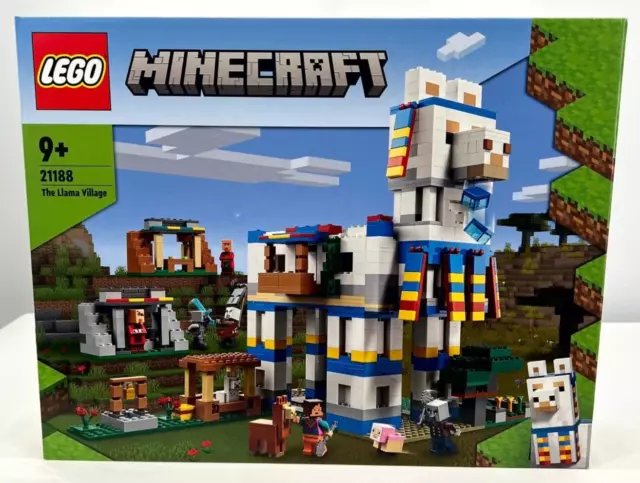 NUOVO IMBALLO ORIGINALE LEGO MINECRAFT 21188 Il Lamadorf The Llama Village gioco set EOL