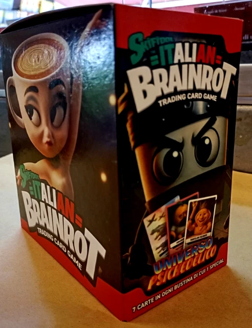 Panini Skifidol Brainrot Cartes à Collectionner Skifidol Italian Brainrot - 4 Sachets + 2 Cartes