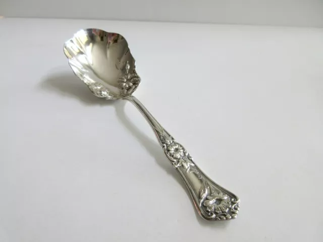 Large Casserole Serving Spoon Wm Rogers Silverplate Grenoble Goria pattern