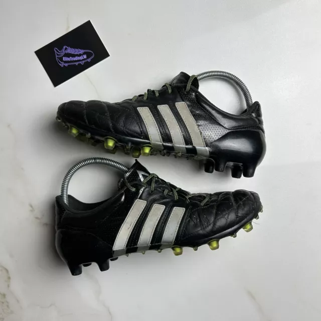 Adidas Ace 15.1 Elite FG/AG - Black Blackout - Reino Unido 7