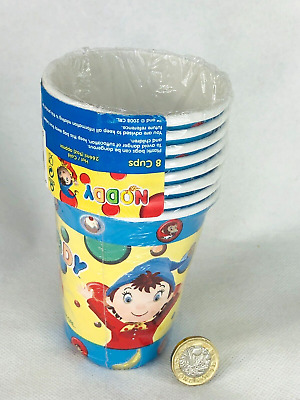 Paper Cups Party Noddy New 8Pc 266ml