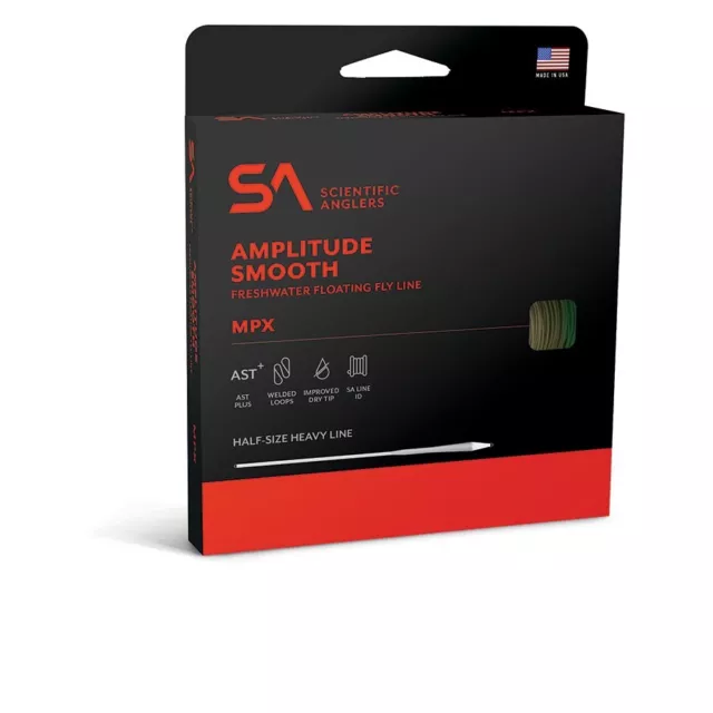 New Scientific Angler Amplitude Smooth Mpx Wf-6-F #6 Fly Line