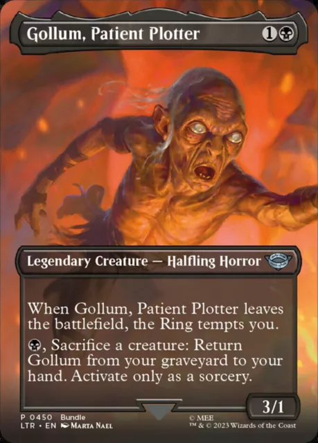 MTG Gollum, Scheming Guide The Lord of the Rings: Tales of Middle-earth  0390 Regular Rare for sale online
