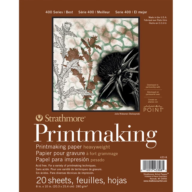 Strathmore Pad carta per stampa 8""X10""-20 fogli 62433800