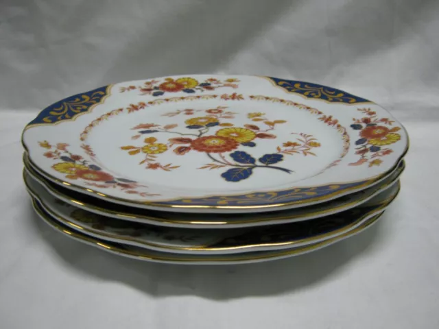 Lot of 4 Home Beautiful ME217 Canton Fair 8" Salad/Luncheon Plates China
