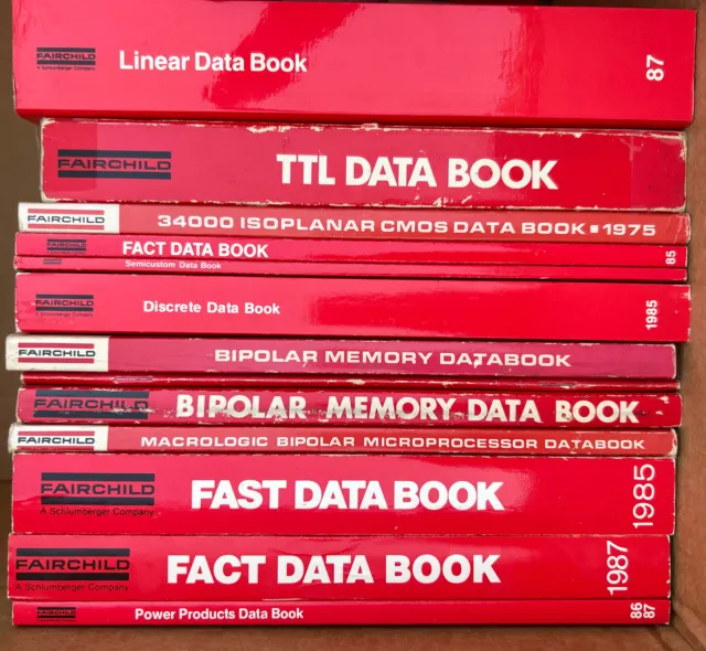 1979 Fairchild FAST Data Book Set