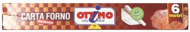 Ottimo Carta Forno 6 Mt. Made In Italy