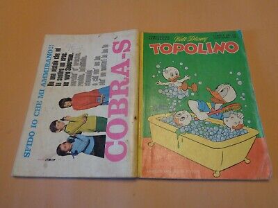 Topolino N° 668 Originale Mondadori Disney Buono 1968 Bollini