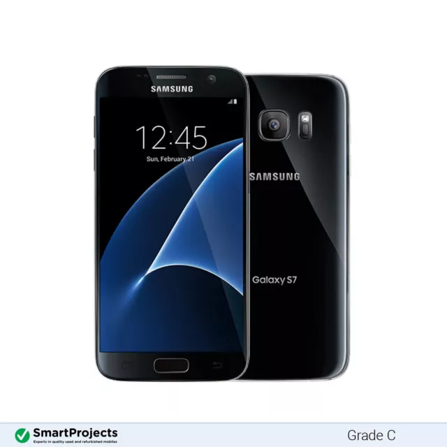 Samsung Galaxy S7 Black Onyx 32GB Grado C - Smartphone libre