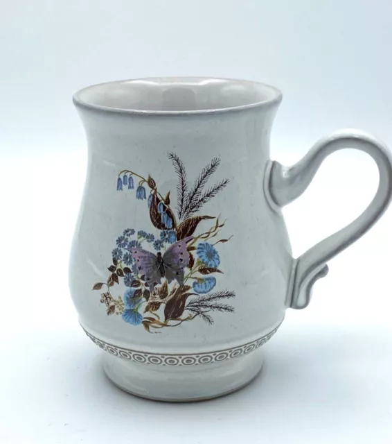 Vintage Denby Stoneware Mug 'Lorraine' 11.5cm, 1970's