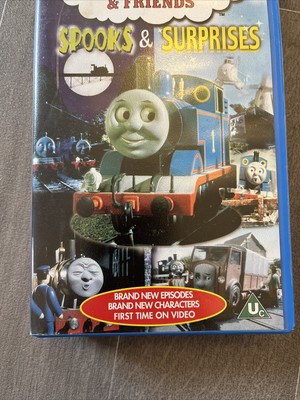 THOMAS THE TANK Engine Friends Spooks Surprises VHS Tape 1998 Used thomas-the-tank-engine-friends-spooks-surprises-vhs-tape-1998-used