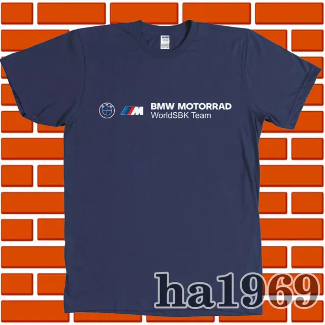 BMW MOTOSPORT WSBK Logo Men's T-Shirt Size S-5XL