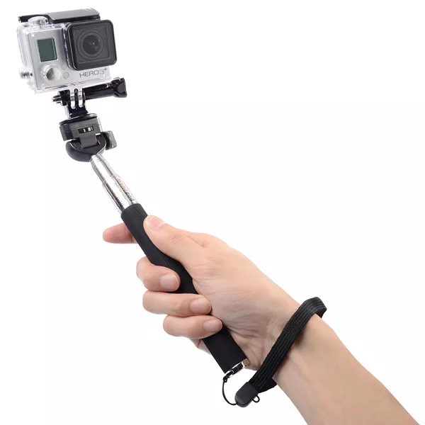 Monópode Auge con trípode y tornillo a GoPro Hero 1, 2, 3, 3+ 4 5