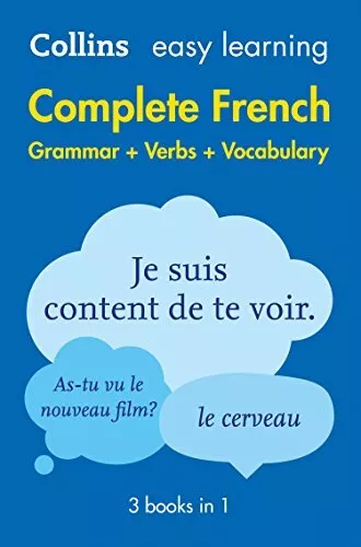 Easy Learning French Complete Grammar, Verbs And Voca... by Collins Dictionaries