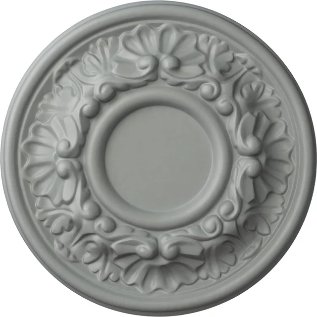CM07OD Odessa Ceiling Medallion, 7 1/2"OD X 1 1/8"P (Fits Canopi