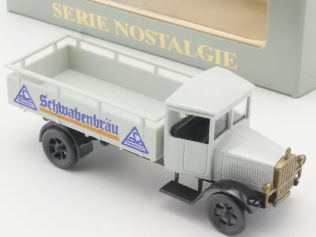 Roskopf 1037 nostalgia Mercedes L5 Schwabenbraeu 1:87 new! Sealed 1611-21-83