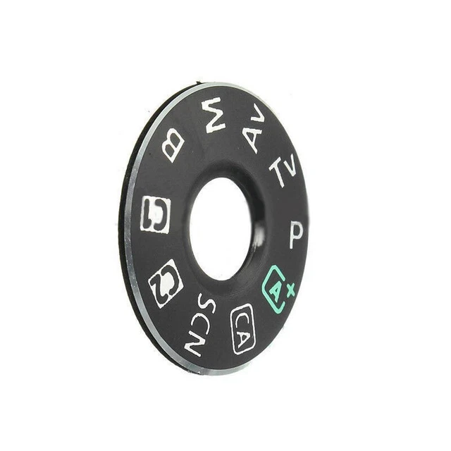 2018 nuevo modo de esfera tapa de interfaz con botón negro cámara para Canon EOS 6D