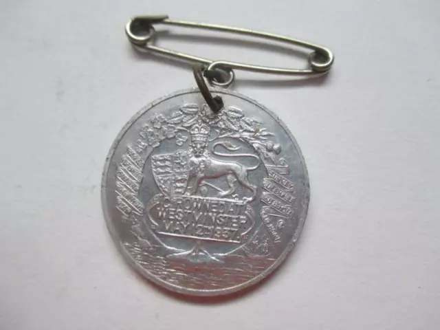 Great Britain, Edward VIII, Intended Coronation Pin/Medallion, 1937
