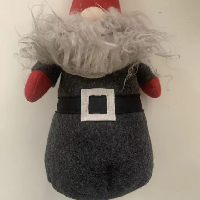 Christmas Gnome Holiday Santa Red Grey Plush 14.5" NEW Vinterfint IKEA Winter 2