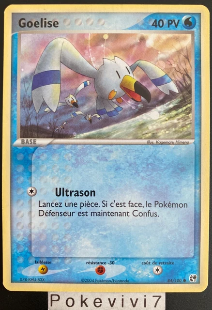 Carte Pokemon GOELISE 84/100 Bloc EX Tempête de Sable FR NEUF