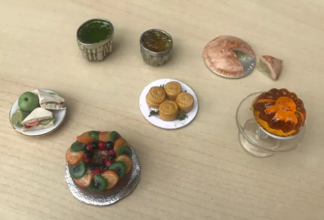 1:12 Dollhouse Miniature Food Cheese Cake set Dolls Kitchen Accessories Toys-ml