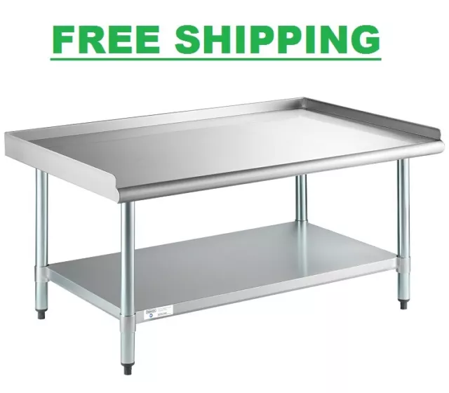 30" x 48" Stainless Steel Table Commercial Mixer Grill Heavy Equipment Stand New