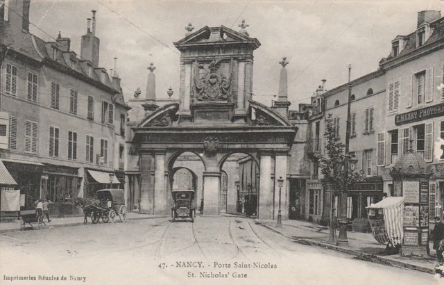 CPA 54 NANCY Porte Saint Nicolas