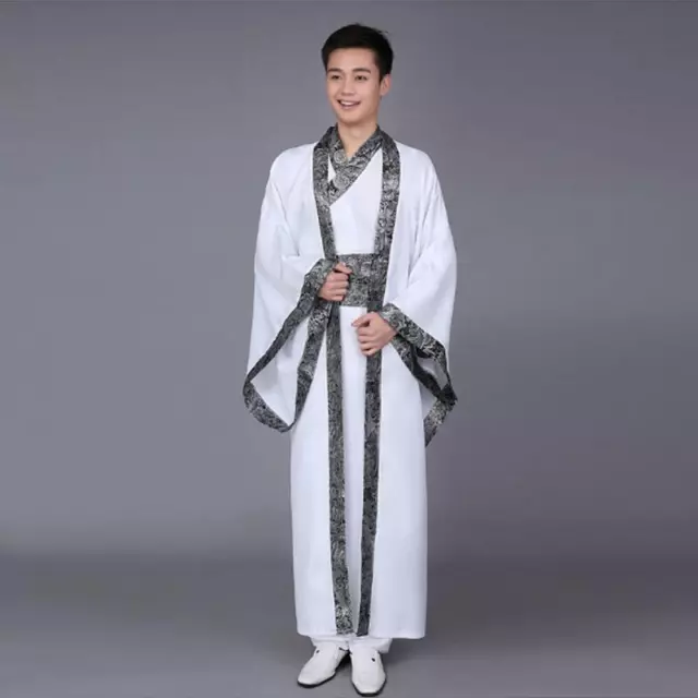 Chinese Ancient Costume Tang Suit Men Hanfu Dress Dynasty Cosplay Party Outfits 3