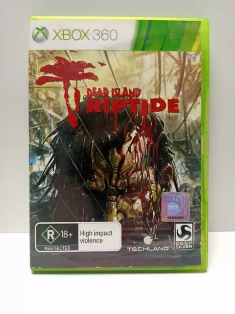 Xbox 360 Dead Island Riptide Special Edition Video Game Used With Manual