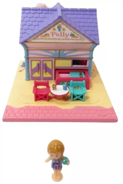 Polly Pocket RARE 1993 Variation Beach Cafe Bluebird Toys