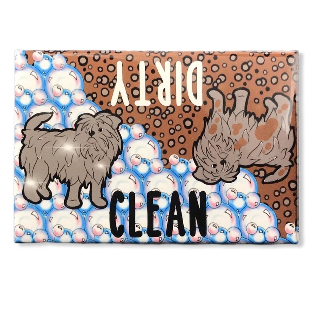 Affenpinscher Dog Dishwasher Magnet Kitchen Cleaning Accessories and Home Decor