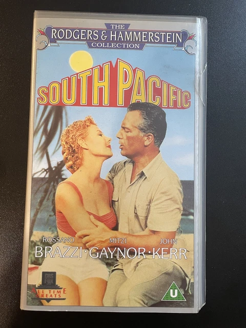 SOUTH PACIFIC (VHS) 1958 Rossano Brazzi, Mitzi Gaynor, John Kerr Movie ...