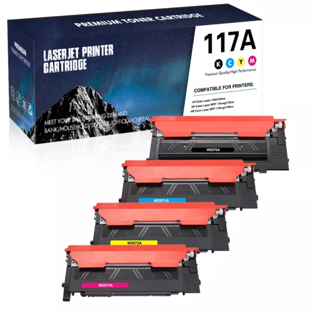 XXL Toner für HP 117A mit Chip für HP Color Laser MFP 178nwg 179fwg 178nw 179fnw