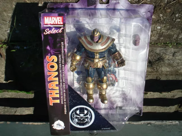 Marvel Diamond Select Thanos Disney Store Exclusive Avengers New