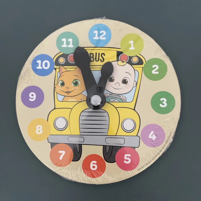 WOODEN PUZZLE Clock Learn To Tell The Time NEW £4.50 PicClick UK