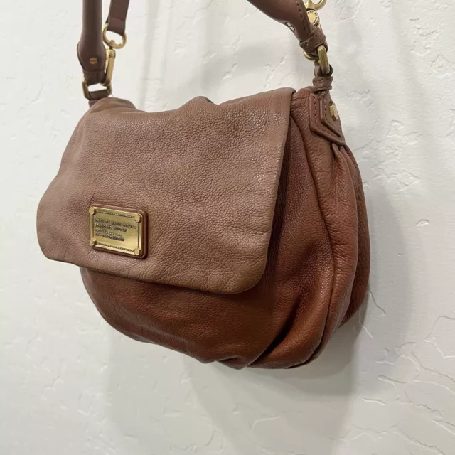 Marc By Marc Jacobs Classic Q Lil Ukita Brown Leather Shoulder Bag 2