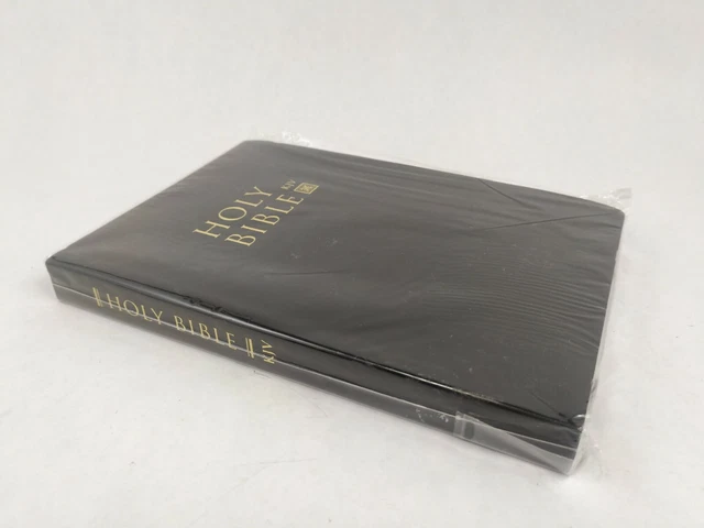 THE HOLY BIBLE King James Version Black Old/New Testament KJV ...