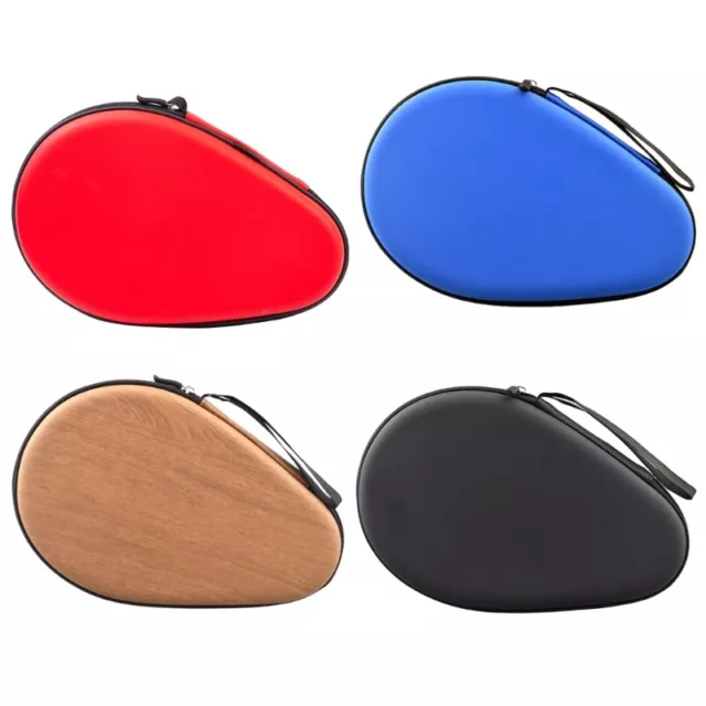 Pingpong Bat Carry Bag Hold 2 Paddles Table Tennis Case for Indoor Outdoor