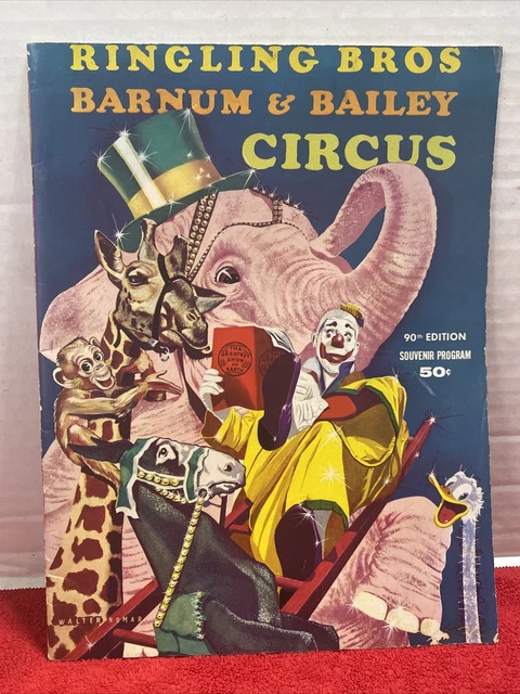 T-shirt Vintage Ringling Bros. Barnum & Bailey – Homme – XL – Vert