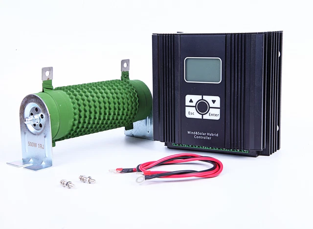 800W Windkraftanlage 6 Flügel Mit MPPT Laderegler - 12V 24V 48V Windturbine Windgenerator