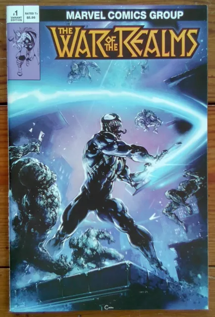 The War Of The Realms 1, Clayton Crain Variant, Marvel Comics, June 2019, Vf