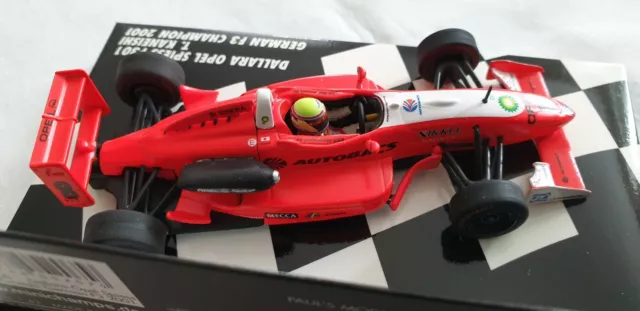 Minichamps 1/43 Dallara Opel Spiess F301 T. Kaneishi German F3 Champion 2001 3