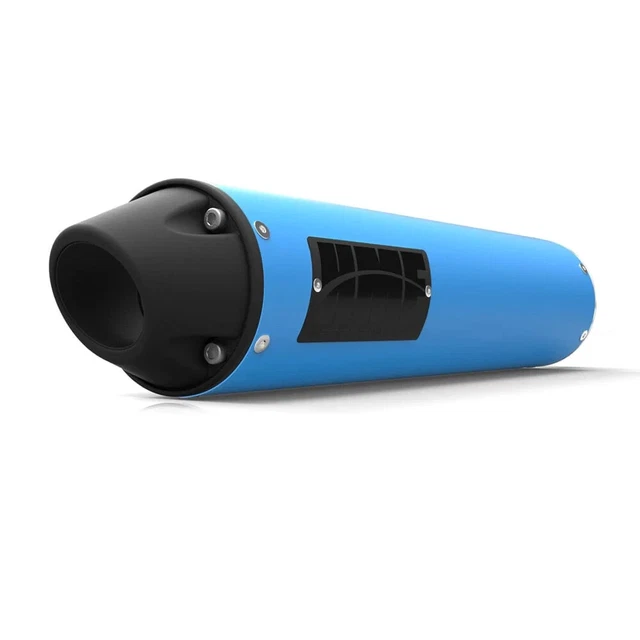 HMF OCTANE BLUE Slip On Exhaust For Can Am Outlander 500/570/650/800