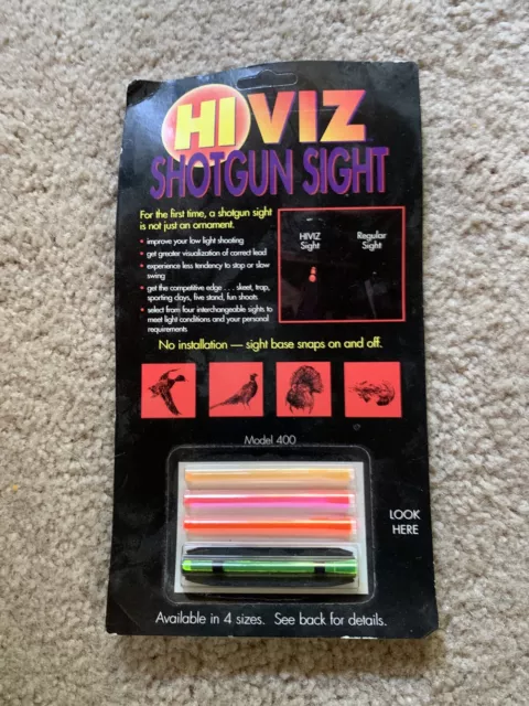 new HI-Viz shotgun Gun sight model 400 Duck Deer Hunting