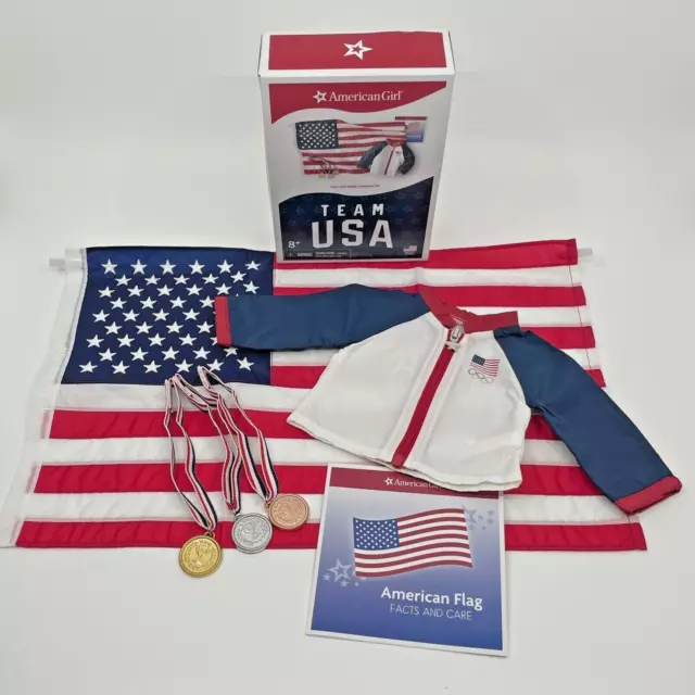 American Girl Doll Team Usa Medal Ceremony Set  Brand New With Box A.g Product
