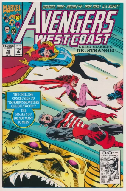 Avengers West Coast #79 Comic Book - Marvel Comics!