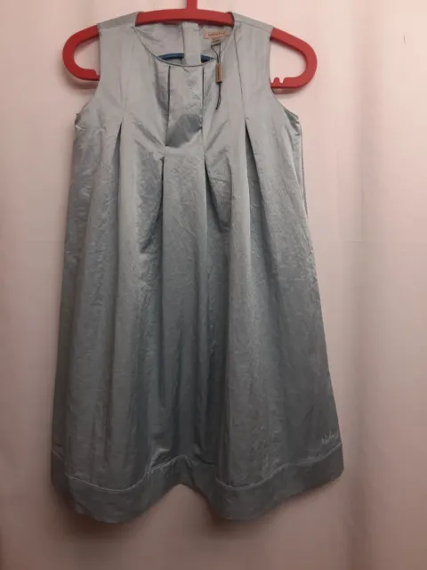 Burberry Girls Blue Sleeveless Dress Size 14 Y