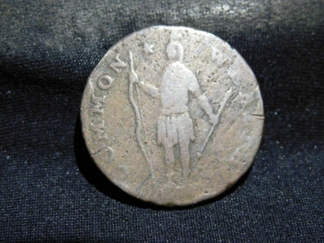 1788 Massachusetts Colonial Cent Well Circulated
