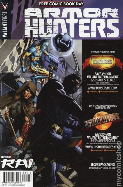 Armor Hunters FCBD #0DCBS VF 2014 Stock Image